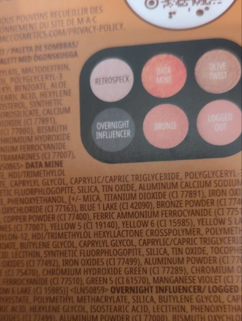 MAC Cosmetics Connect in Colour Eye Shadow Palette -